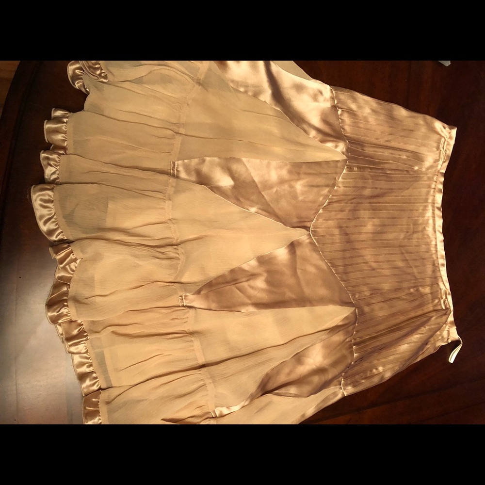 Banana republic mixed media skirt